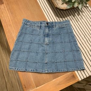 Forever 21 trendy denim shirt